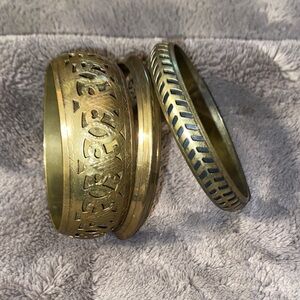 Brass Bangle Set of 3